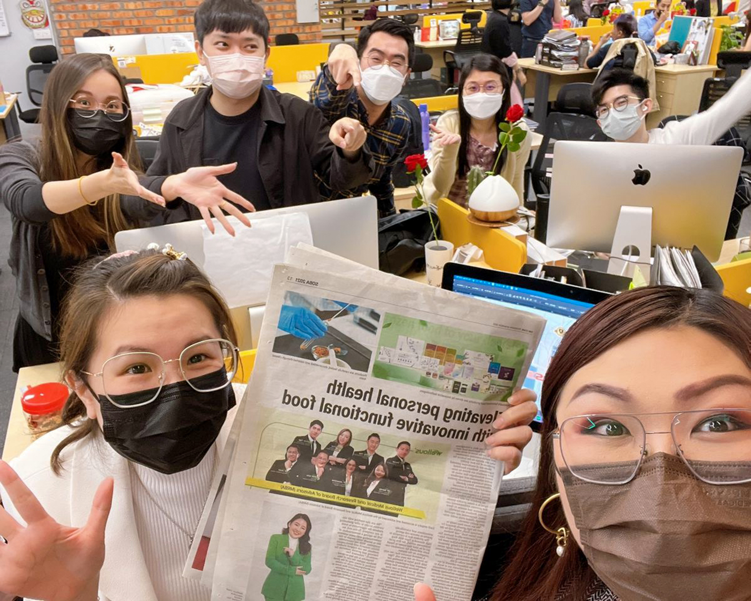 Designer Team - Wellous Newspaper